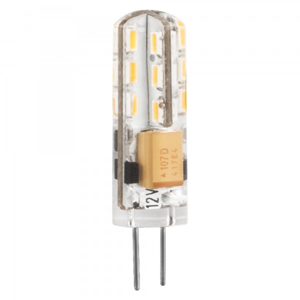 Bomb.led silicona g4 2w. 230v. fria (caja de 10 unidades)
