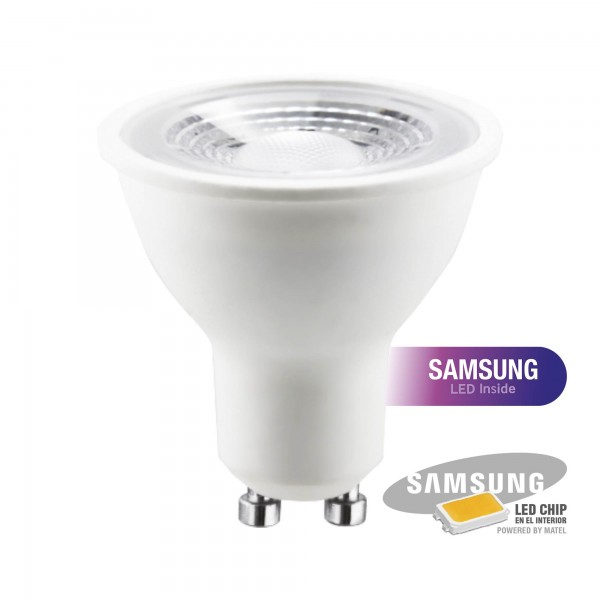 Bomb.led samsung dicroica  38º gu10 5w.n (caja de 10 unidades)