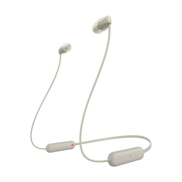 Sony wi-c100 grey / auriculares inear inalámbricos