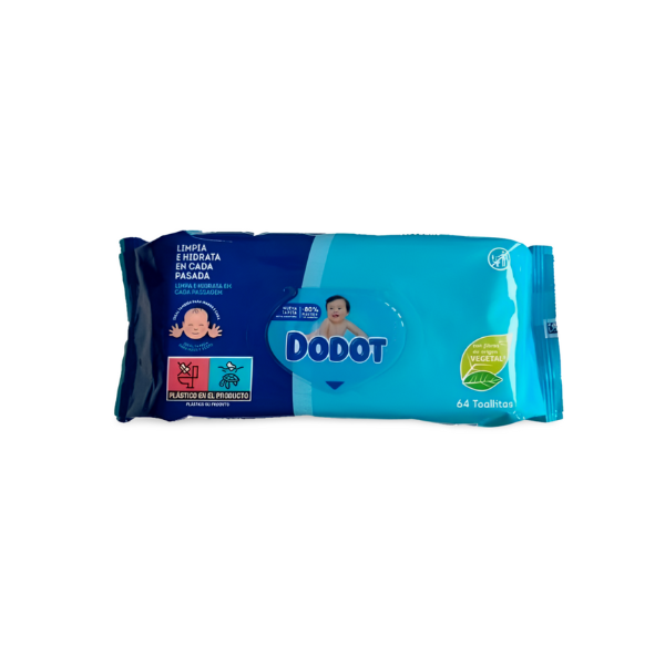 DODOT TOALLITAS RECAMBIO 64 UDS
