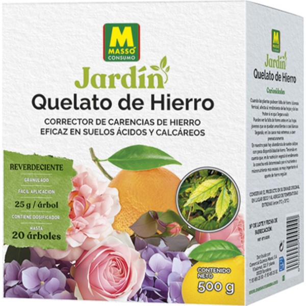 Quelato de hierro 500 g